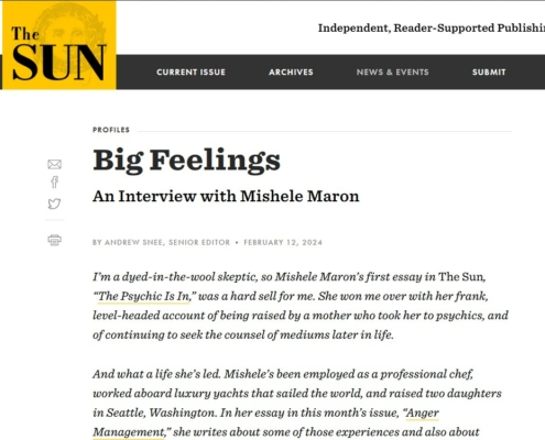 Big Feelings interview in The Sun Magazine